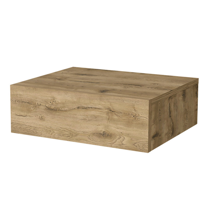 Élégante table de chevet flottante avec tiroir de rangement intérieur pratique pour la décoration de la chambre à coucher et la fonction spacieuse