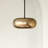 Luminaire suspendu tambour 1 lumière DEL 1 lumière-1613332951