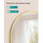Aluminium Arch Mirror-1605739013