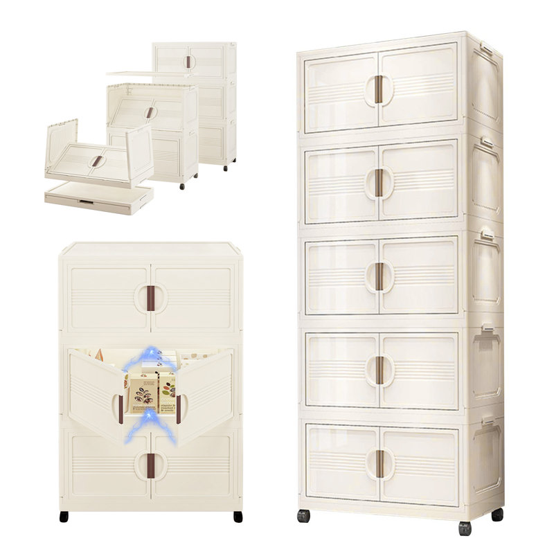 Stackable Storage Cabinet 5 Drawer Stackable Drawer