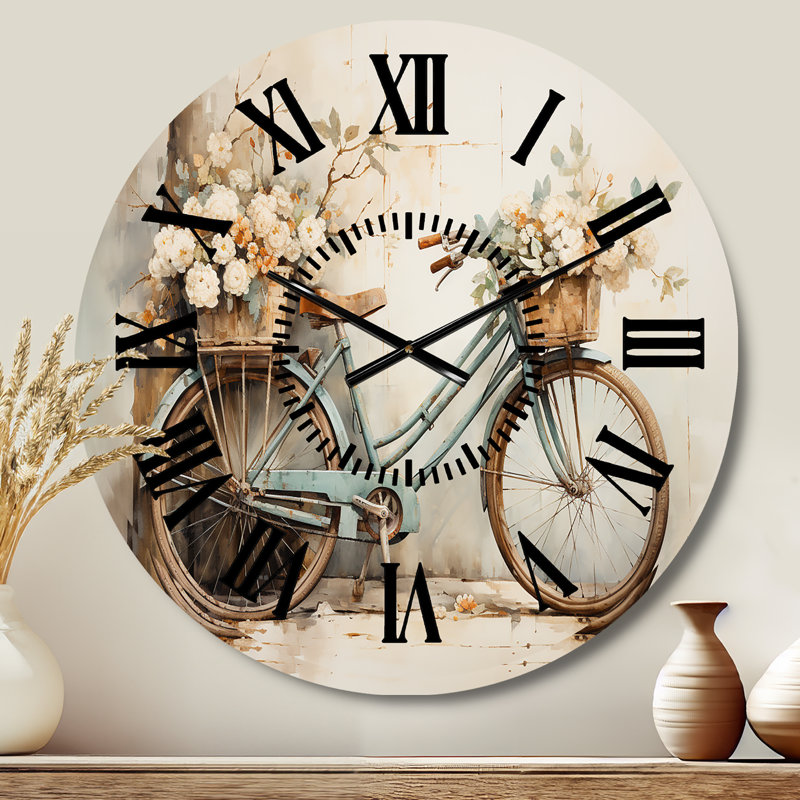Horloge murale vélo, Médium