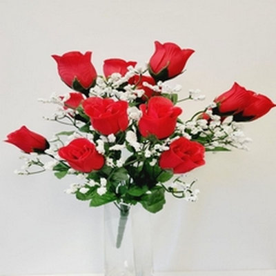 Fabric Rose Arrangement