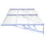 Dakota Fields 90cm D Polycarbonate Cover Retractable Door / Window Awning-1041691442-1041691440