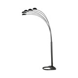 Taaha 86'' Black Tree Floor Lamp