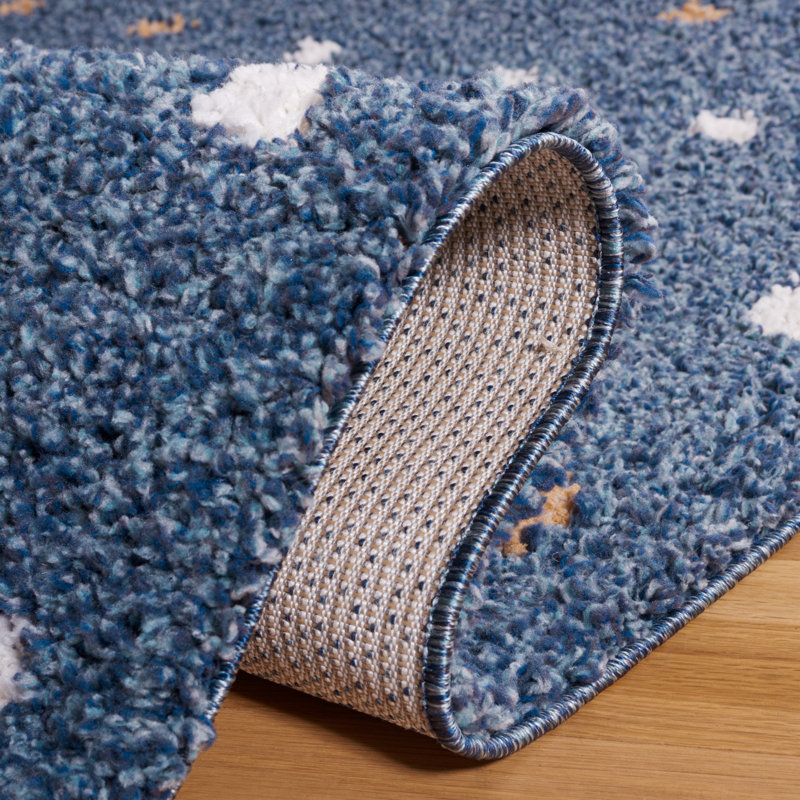 Tapis à pois Calico Performance, Rectangle 5 pi 3 po x 7 pi 6 po