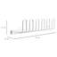 6 Pair Shoe Rack