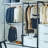Freestanding Closet - White, Metal Frame, Deep Storage, & Heat , Stain Scratch E0 Board Walk In With Frame Extra Storage Capacity, To Water Heat,