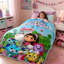 Couverture de lit Gabby's Dollhouse pour filles, 59 x 51 po Gabby's Dollhouse