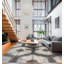 Shibori Handmade Wool Geometric and Polka Dot Area Rug-339813539