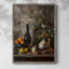 Reproduction encadrée FLORAL Series DCCXII - bois massif-807491577