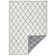 Malaga Flatweave Light Grey Rug