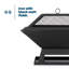 Bumstead Square Cast Iron Smokeless Fire Pit