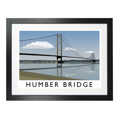 Humber Bridge 2 by Richard O'Neil - Print