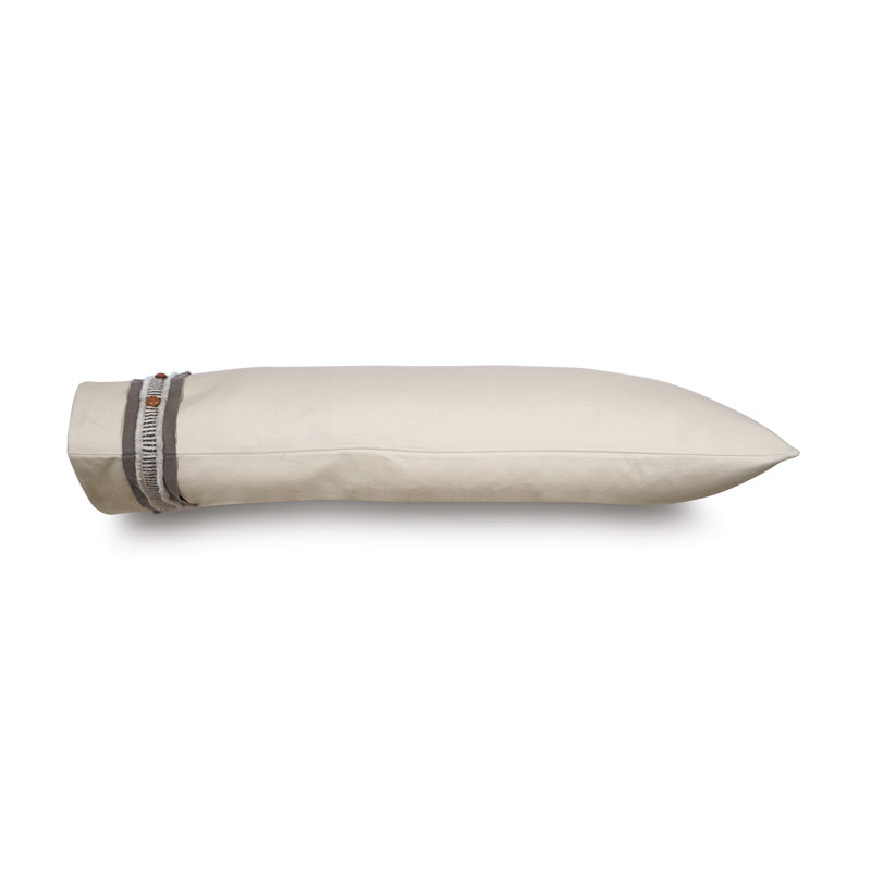 Bellingham Button Applique Left Sham, King