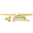 Akeim 47'' Metal Wall Mounted Clothes Rack