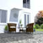 Dakota Fields 250 cm W x 150 cm D Polyester Retractable Patio Awning-1345245726-1426596473