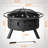 Outdoor 30 In. Alloy Steel Fire Pit