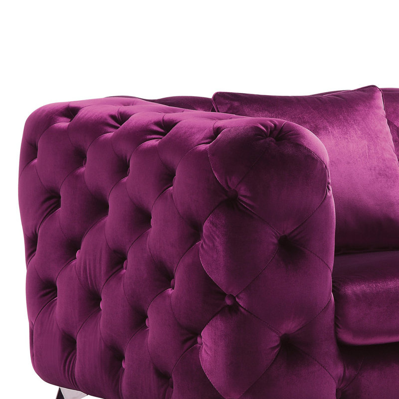 Fauteuil Godsey, Mauve