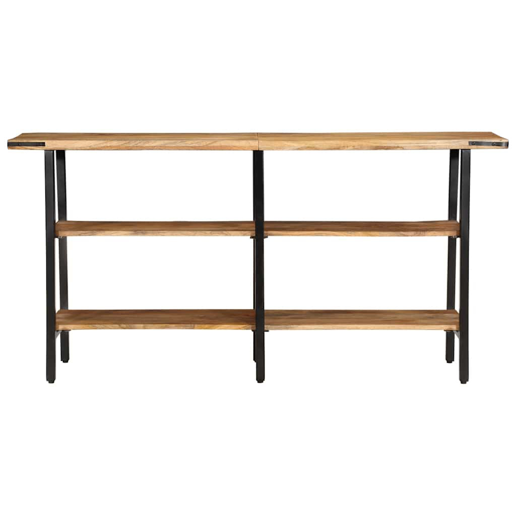 Solid Wood Top Console Table