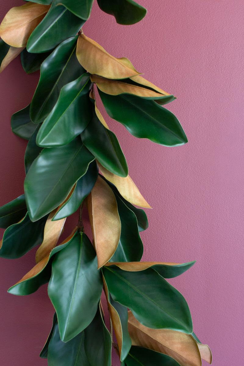 Artificial Magnolia Leaf Lightbourne - 72"