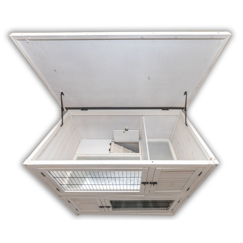 Weather Resistant Rabbit Small Animal Hutch