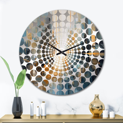 Horloge murale Tuptim - Minimalisme abstrait