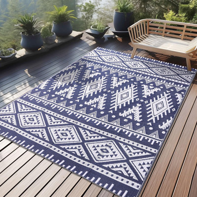 Geometric Shapes Area Rug
