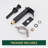 Single Handle Single Hole Waterfall Bathroom Sink Faucet with Deck Plate and Pop-Up Drain Assembly-113673020