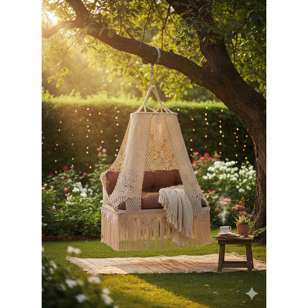 Porch Swing with Canopy