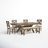 Veliz Extendable Trestle Base Dining Set