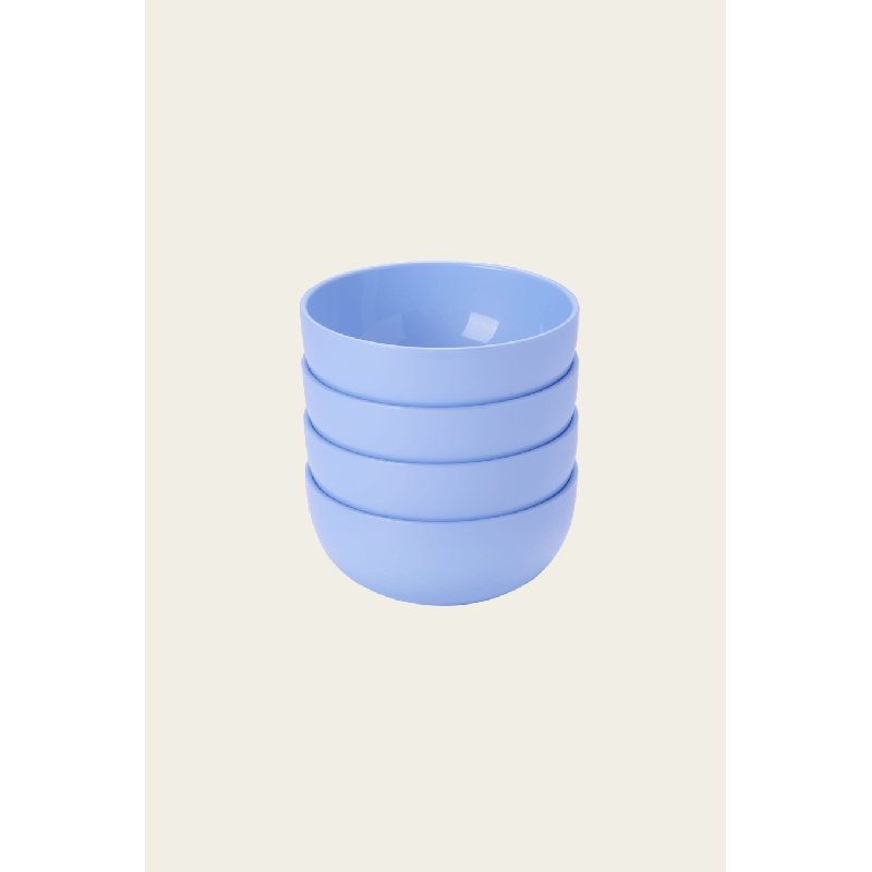 Ensemble de 4 bols | Bleu, Bleu