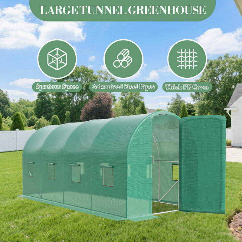 2.5 Ft W x 6 Ft D Potting Shed