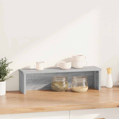 Kitchen Rack Stackable 15x16 Cm Engineered Wood