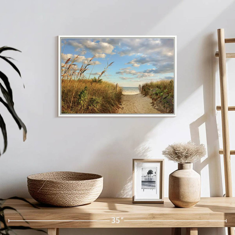 Long Island Aulelei, Cadre flottant blanc, 19 po x 13 po