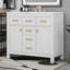 Ensemble de meuble-lavabo moderne 36 po avec 4 tiroirs et 2 portes-370682532