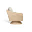 Upholstered Swivel Armchair