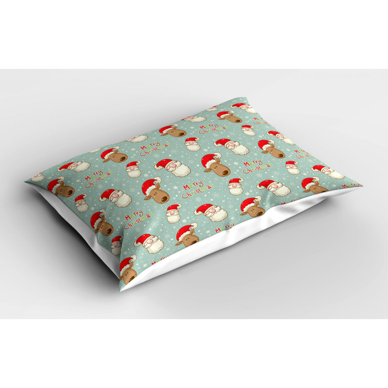 Deer Polyester Sham Set, Twin