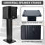 Wood Grain Speaker Stands Universal Speaker Stands Floor Pair