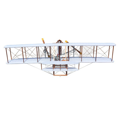 Sculpture en coquillage Wright Brothers