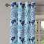 East Urban Home Compass Grommet Curtain Decorative 2-Panel Window Drapes, 50"x96", Pale Blue Indigo-580065450