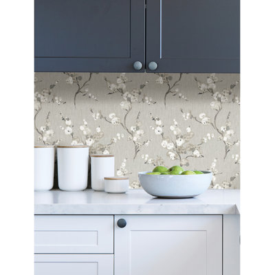 Peel & Stick Floral Roll