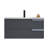 36'' Wall Mounted Single Bathroom Vanity with Sink-49785972