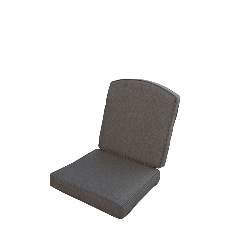 Frazee Metal Outdoor Lounge Chair, Bay Brown