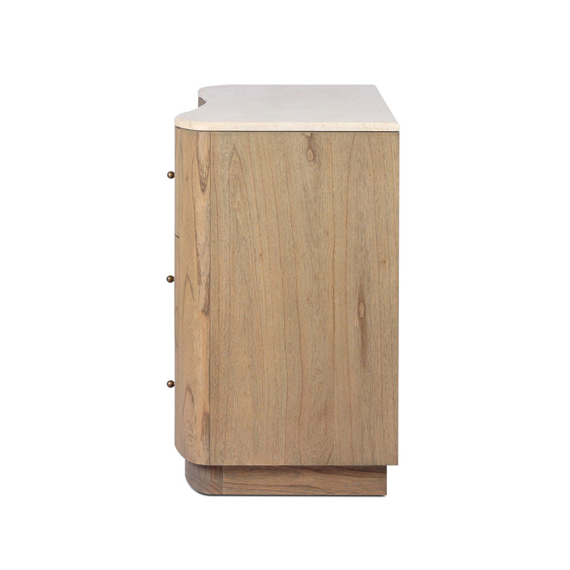 Boa 6 Drawer Dresser-Sandy Mindi Veneer