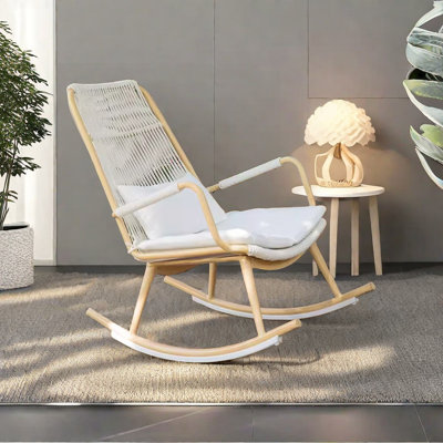 Rocking chair Simple leisure home rattan chair Rocking Chair