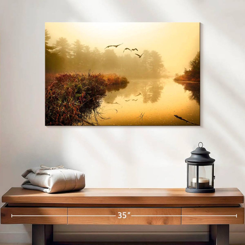 Alvord Serene Pond, H 16 po x l 24 po