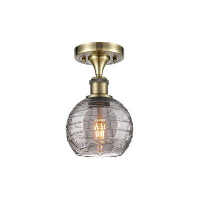 Plafonnier semi-encastré 1 lumière Wager
