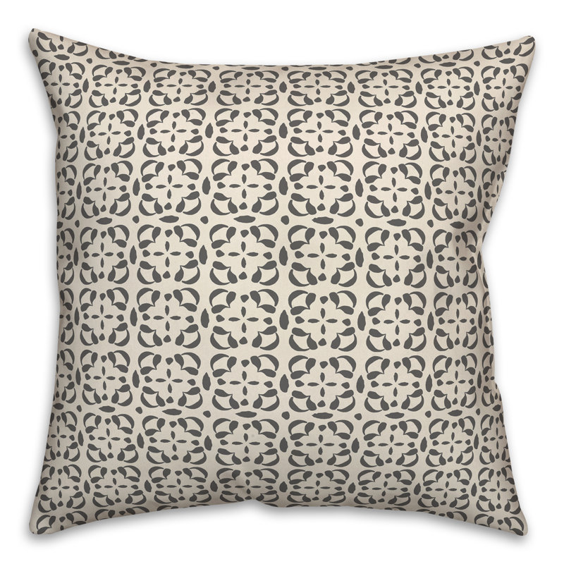 Damask Throw Pillow
