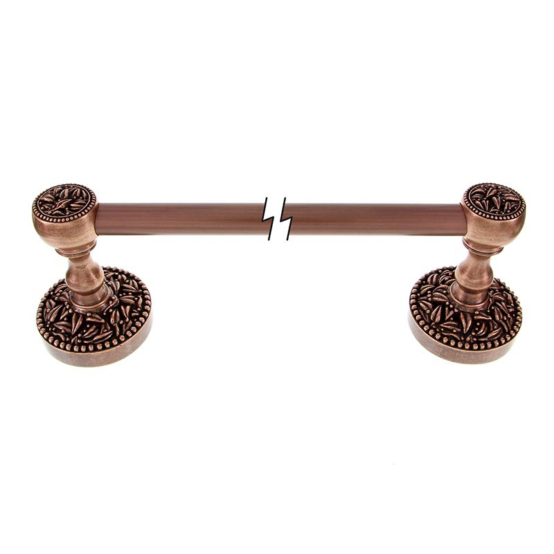 San Michele Wall Mounted Towel Bar, Antique Copper