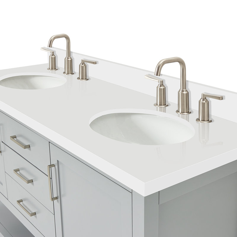 Bayhill Double Vanity, Gray